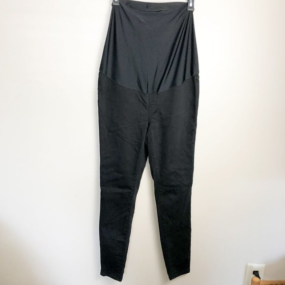 Madewell Over the Belly Maternity Skinny Jeans Black 28 - Picture 3 of 12
